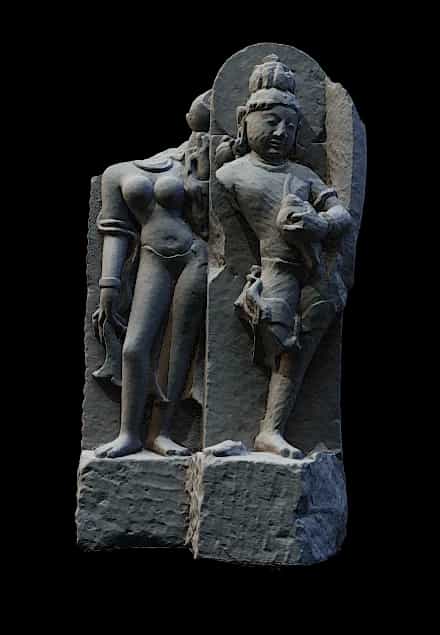 Sankhapurusha and Attendant