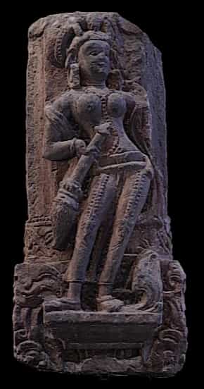 Chanwar Dharini on Pilaster