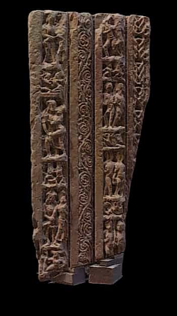 Part of door jamb 