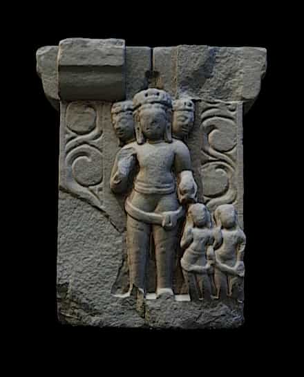 Three Faced Shiva