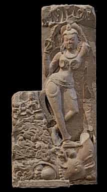 River Goddess Ganga on Crocodile