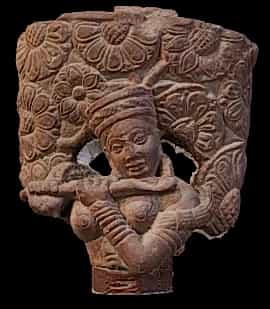 Lady Playing Flute