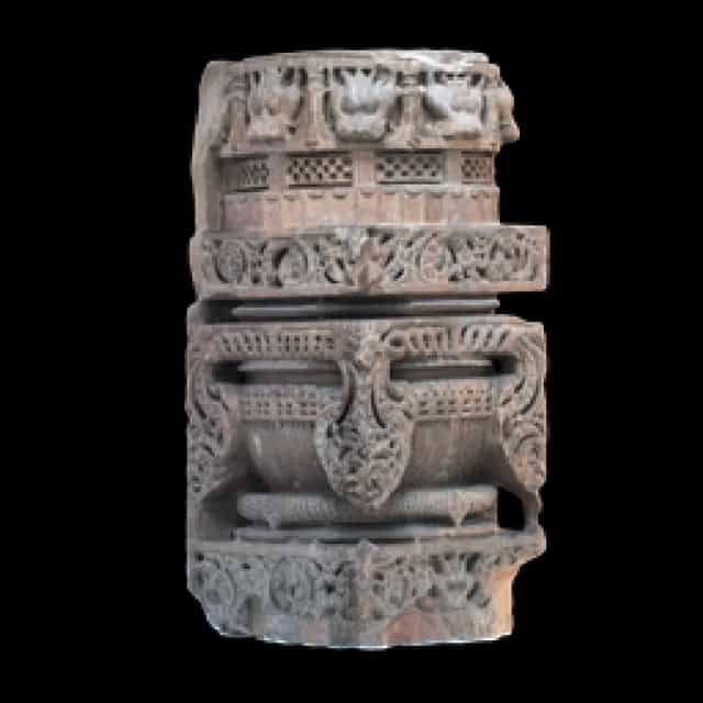 Pillar With Purna Kumbha