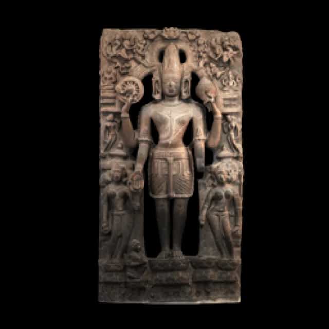 Vishnu With Consorts