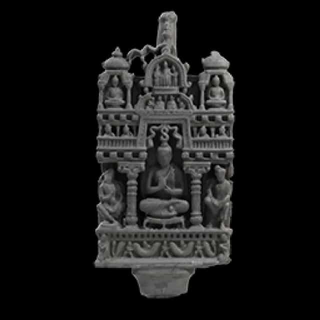 Buddha inside palace