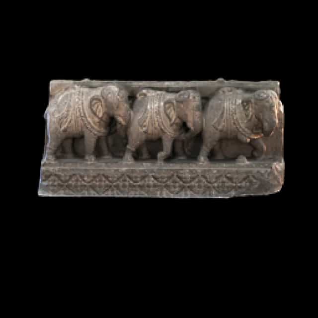 Frieze Of Elephants